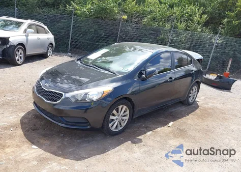 2016 Kia Forte Lx из США, поврежденный, VIN KNAFX4A68G5559290